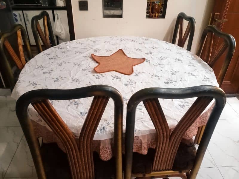 Dinning Table with 6 Chair 8