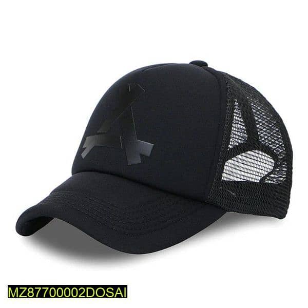 DEOSAI-DOUBLE BLACK A NET CAP 1