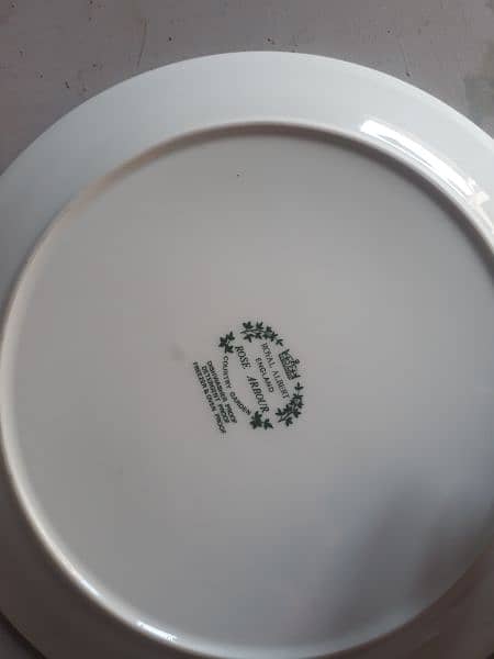 imported royal Albert plates 1