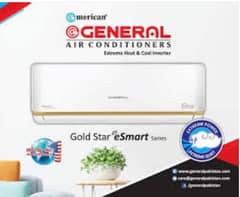 General 1.5 Ton DC Inverter AC Gold Star eSmart 18K Plus T3 75% Energy 0
