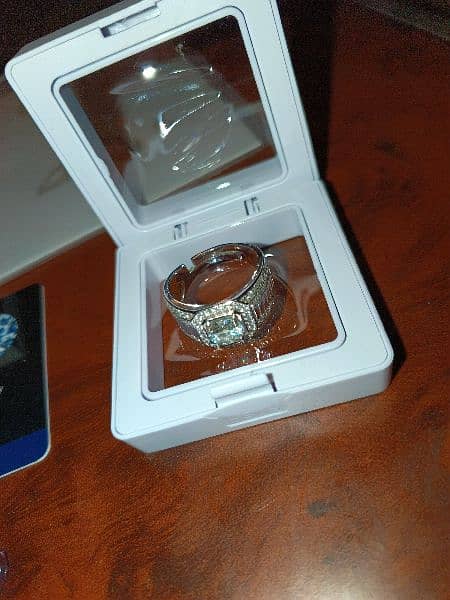 Dazzling Moissanite Diamond Ring For Men 8