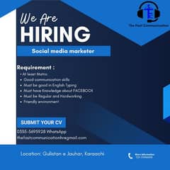 social media Marketer