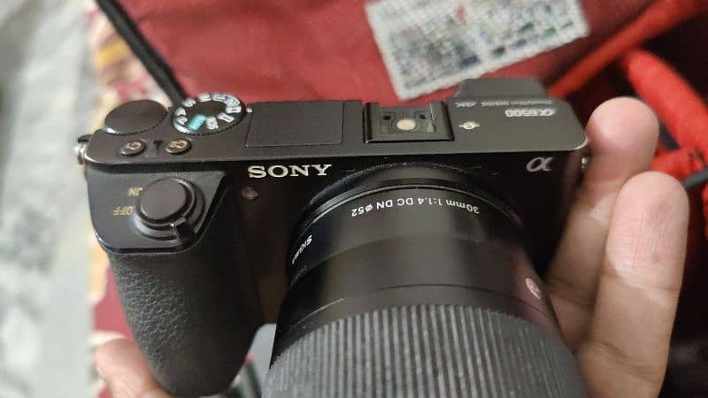 Sony 6500 2 bodies for sale with 16mm 1.4 and 30mm 1.4 1