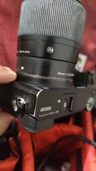 Sony 6500 2 bodies for sale with 16mm 1.4 and 30mm 1.4 2
