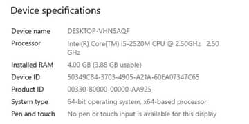 laptop core i5 2nd generation 0
