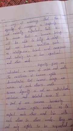best handwriting assignment 0