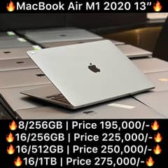 Macbook Air M1 2020 1TB 256GB 16GB 256GB 512GB 8GB 13 Inch Display 0