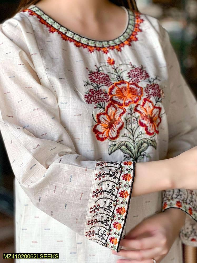 Lawn stitched Trending suits 4