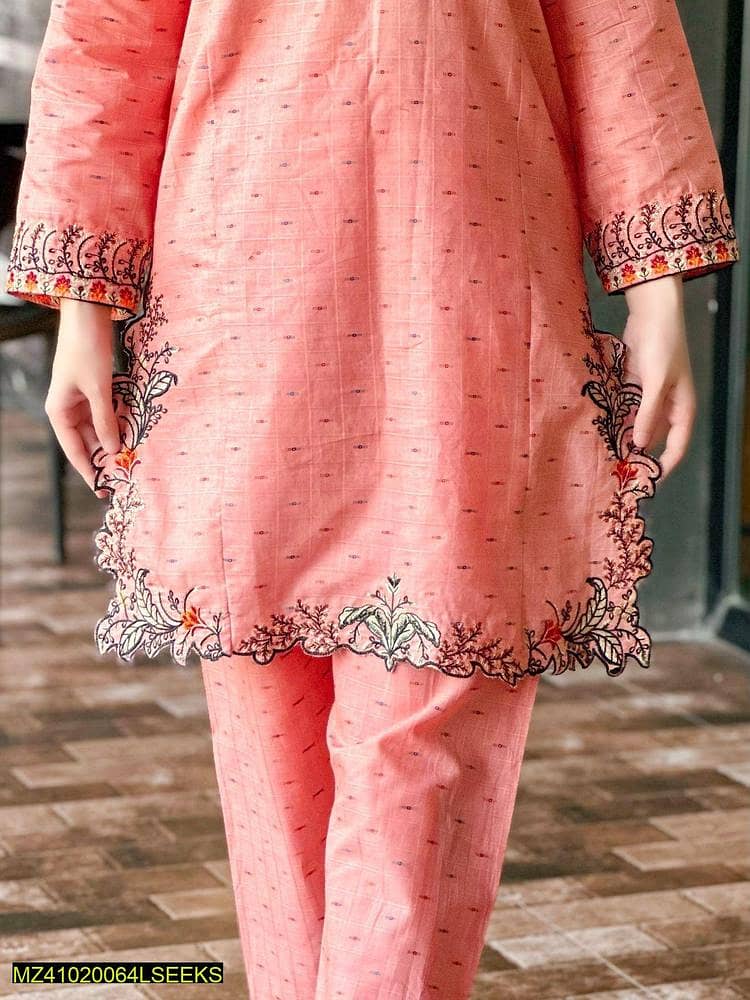 Lawn stitched Trending suits 7