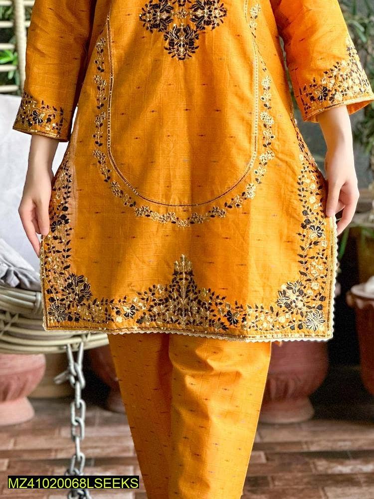 Lawn stitched Trending suits 9