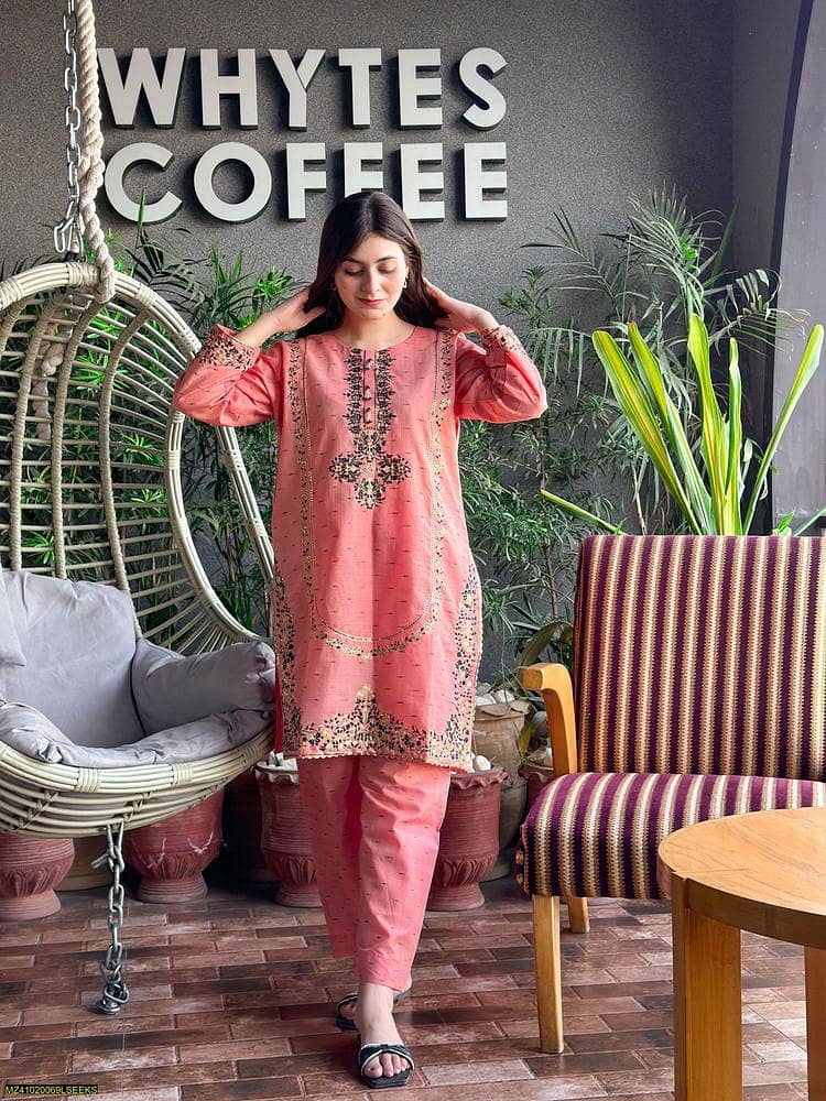 Lawn stitched Trending suits 11