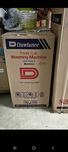Dawlance DW7500 Twin Tub Washing Machine 0