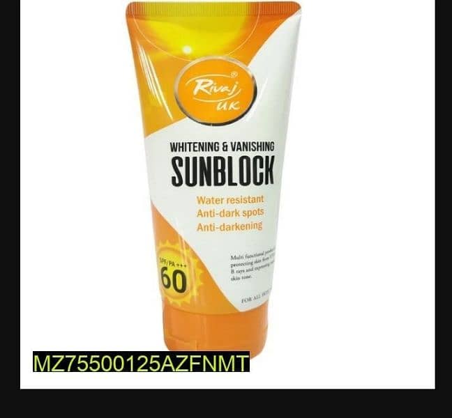 whitening & vanishing sunblock 150 ML 0