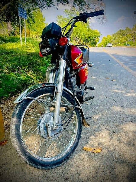 Honda 125 2021 model Islamabad number 1