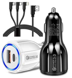 Best Quality Mobile Phone Charging Adopter with 3N1 Cable