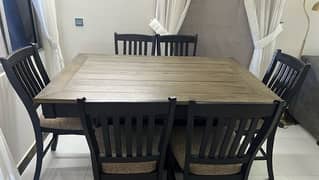 6 persons dining table 0