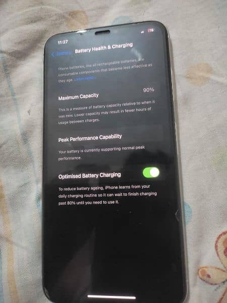 iPhone XS Max 256gb PTA Approved  Battery Health 90% Waterpack 2