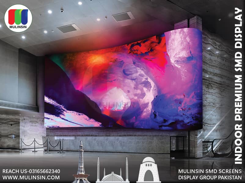 Bringing Brilliance Indoor and Outdoor, Mulinsin SMD Screens Pakistan. 0