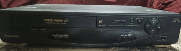 Video Cassette Recorder (VCR) Japanese Original