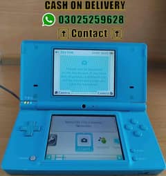 Cyan Colour Nintendo DSi - DS - 7k+ Games Charger Stylus Included
