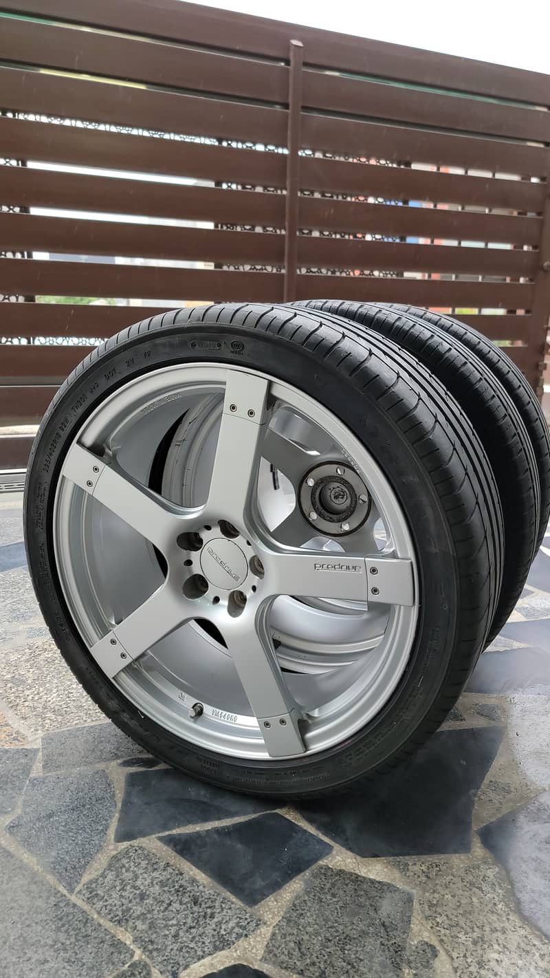 18 inch Prodrive gc-05n (Made in Japan) with tyres 2