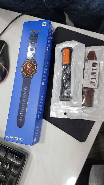 MI Watch for sale with box and 3 extra bands 1