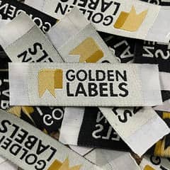 Customised 100% Woven Labels Export Quality