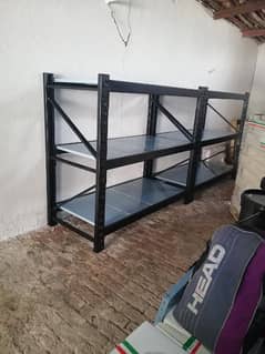 heavy duty and light weight slotted angle rack for werehouse