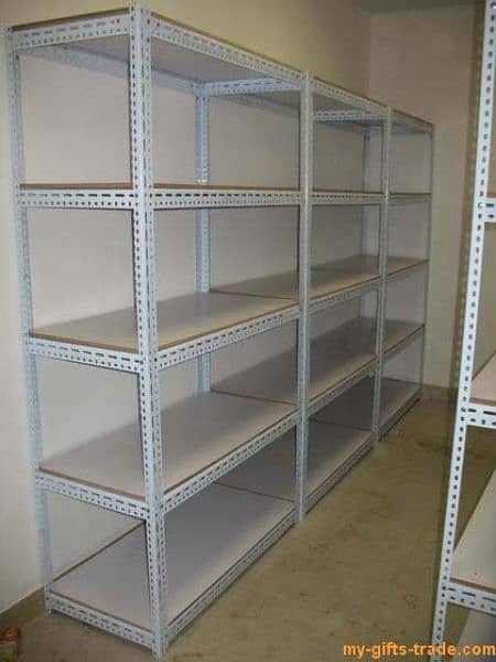 heavy duty and light weight slotted angle rack for werehouse 4