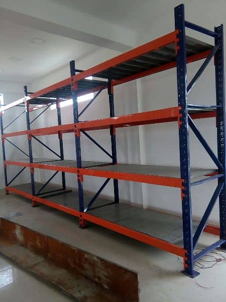 heavy duty and light weight slotted angle rack for werehouse 16