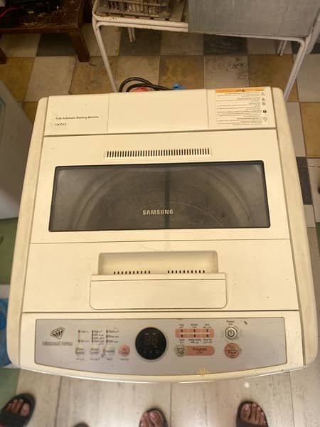 SAMSUNG fully automatic imported washing machine and dryer 3
