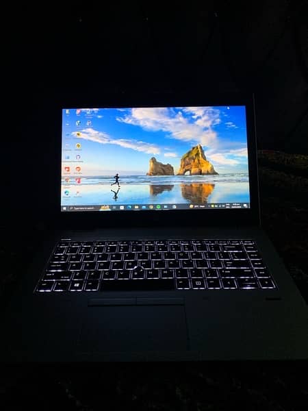 Hp probook laptop core i5 7th generation Grey colour 2