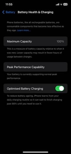 IPhone XR DUAL PTA 100 battery  Health original no open no repair