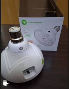 Rechargeable Bulb (DP) with remote control 3 month Used 0