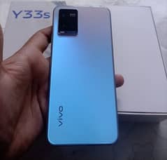 Vivo Y33S 8/128 with box officially pta approve 10/10