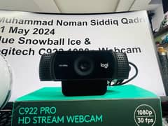 Logitech C922 Pro Webcam 0