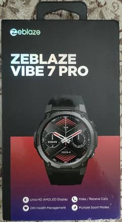 Zeblaze Vibe 7 Pro/ Smart Watch/ Military Grade/ Amoled Display/Screen