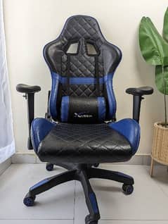 Gaming Chair (XGAMER) - Black and Blue 0