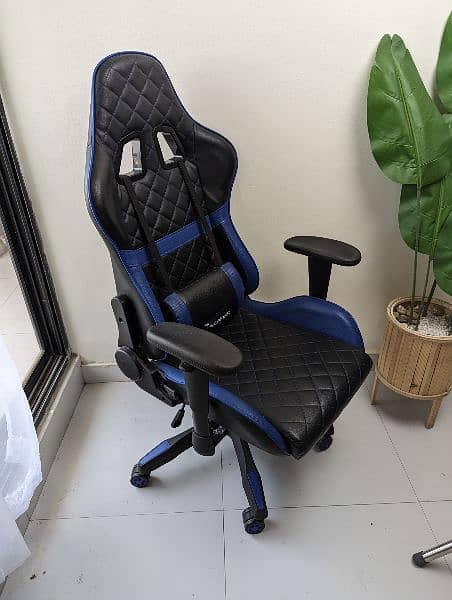 Gaming Chair (XGAMER) - Black and Blue 1