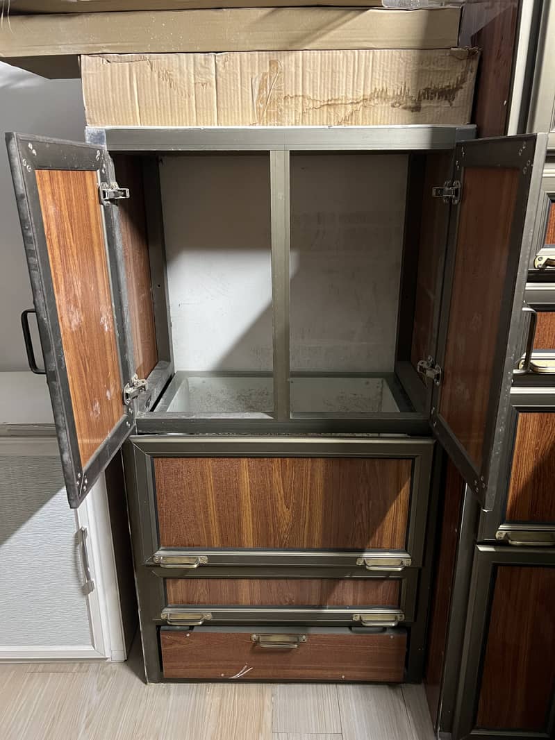 Shelving unit /Cupboard / metal almari / aluminum cupboard 1