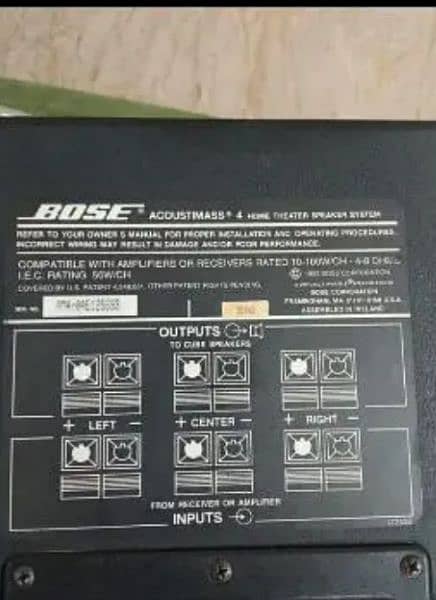 Bose accoustimass 4 for sale 3