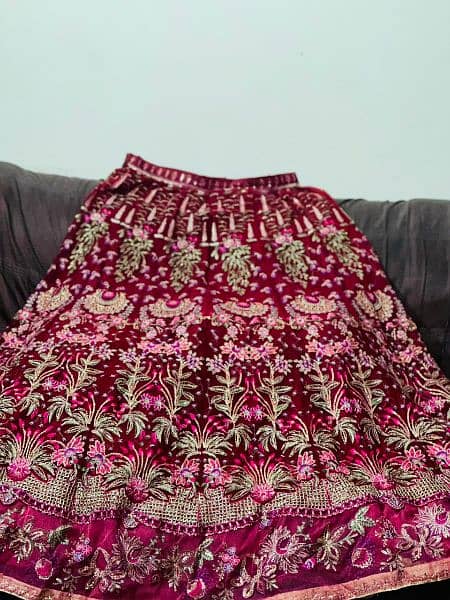 blessing sale stiched  unstitched banded lehnga for brides available 5