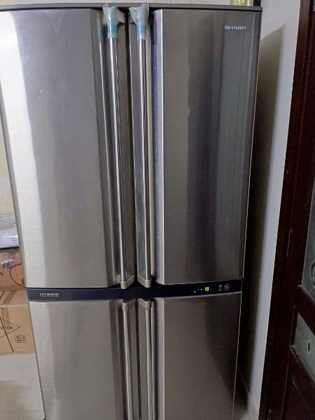 Sharp Four Door Refrigerator and Freezer. Absolutely Genuine. 5