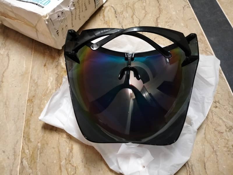 Full Face Mask Shield Glasses Lens Mirror Visor Sunglasses Anti Fog 9