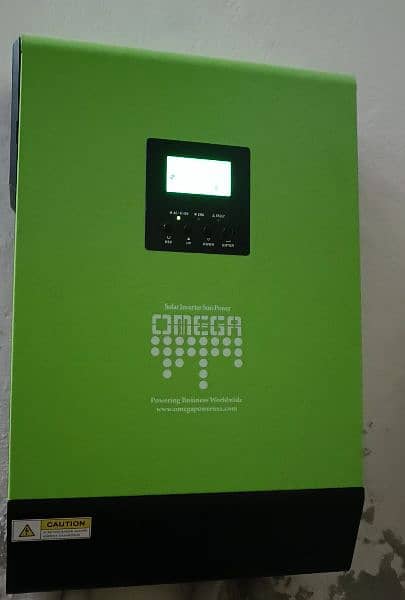 OMega 5kwa Hybrid Solar Inverter 1 Year Used 0