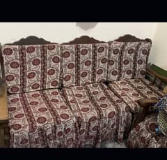 Sofa Set 3 pic for sell contact number 03306488002
