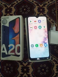 Samsung Galaxy a20 with complete Saman