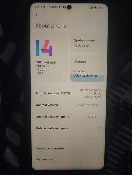 Xiaomi poco x3 NFC 6/128 8