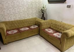 6 seaters Sofa Set with table 0