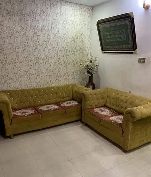 6 seaters Sofa Set with table 2